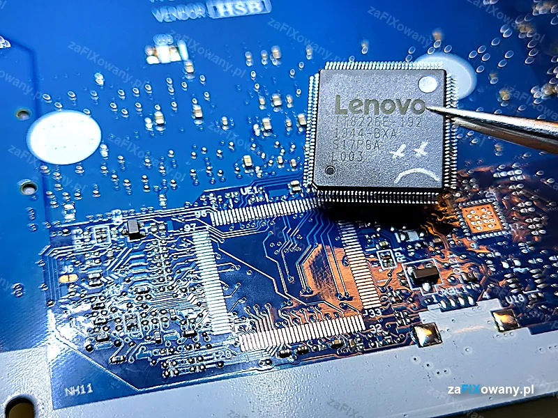 Lenovo Legion Y540 nie ładuje: uszkodzony układ KBC